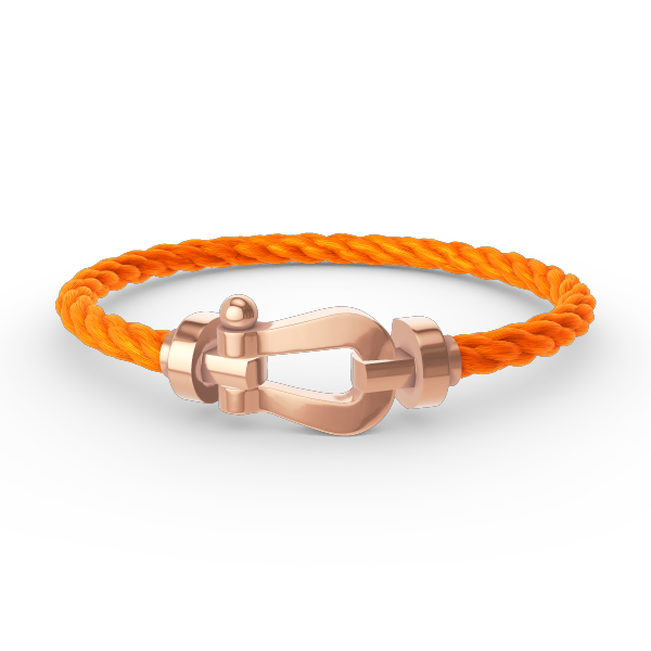 [LuckyStar]FORCE GROSSES HUFEISENARMBAND OHNE DIAMANT ROSÉGOLD