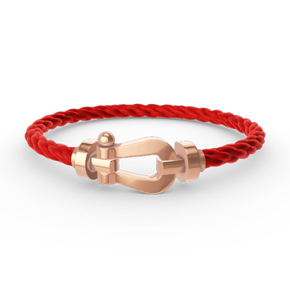 [LuckyStar]FORCE GROSSES HUFEISENARMBAND OHNE DIAMANT ROSÉGOLD