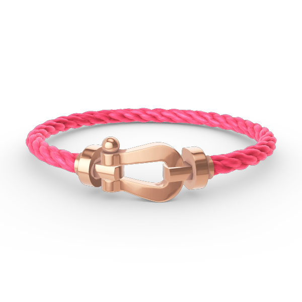 [LuckyStar]FORCE GROSSES HUFEISENARMBAND OHNE DIAMANT ROSÉGOLD