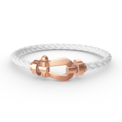 [LuckyStar]FORCE GROSSES HUFEISENARMBAND OHNE DIAMANT ROSÉGOLD
