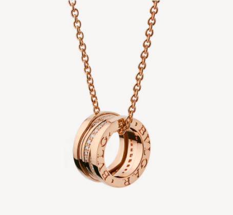 [LuckyStar]ZERO 1 ROSA GOLD DIAMANT HALSKETTE