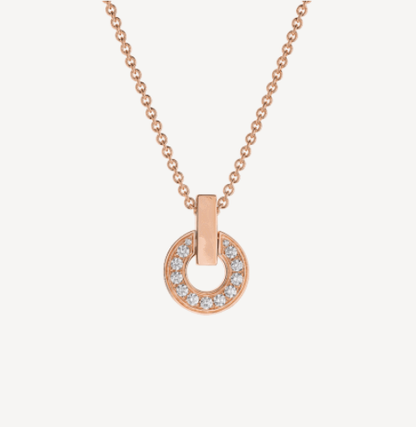 [LuckyStar]GARI HALSKETTE ROTGOLD DIAMANT