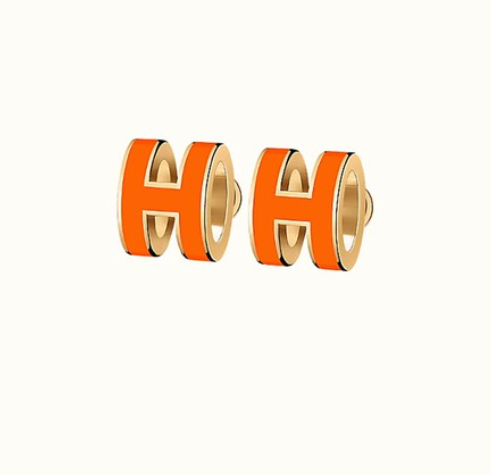 [LuckyStar] MINI POP H OHRRINGE ORANGE
