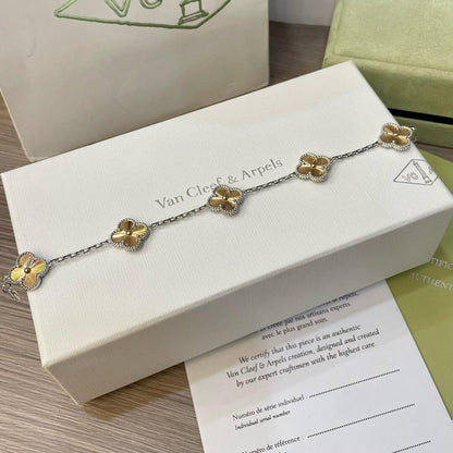 [LuckyStar]CLOVER  5 MOTIFS  CHRISTMAS LIMITED EDITION BRACELET