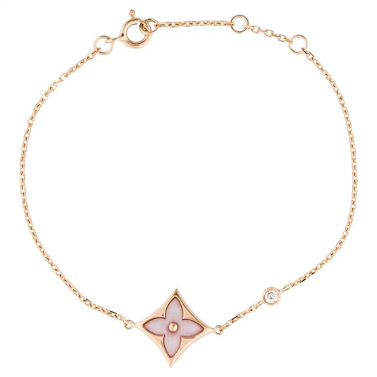 [LuckyStar]STAR 1 DIAMANT ROTGOLDARMBAND