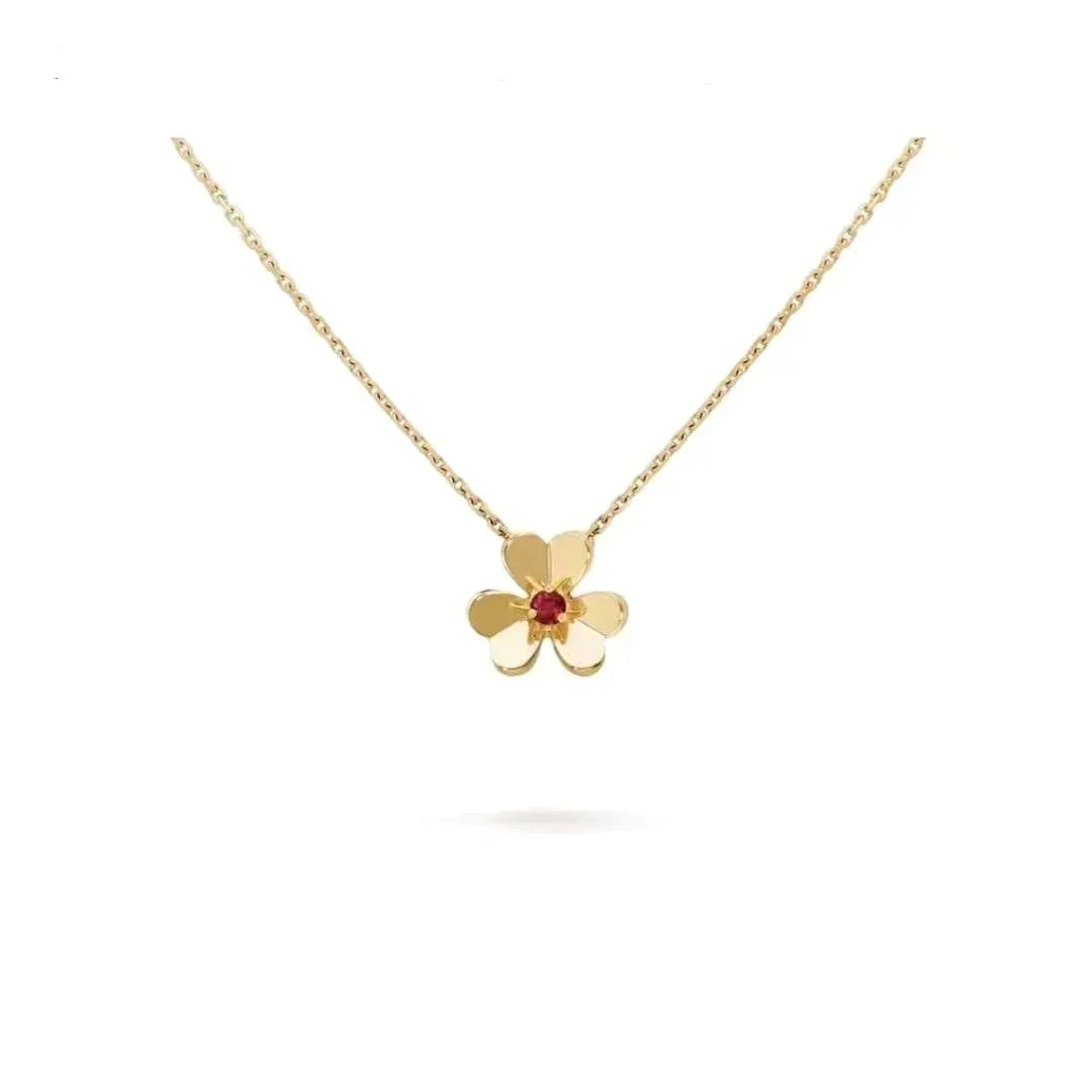 [LuckyStar]FRIVOLE GOLDENE BLUMENKETTE