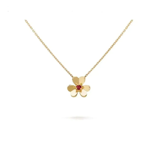 [LuckyStar]FRIVOLE GOLDENE BLUMENKETTE