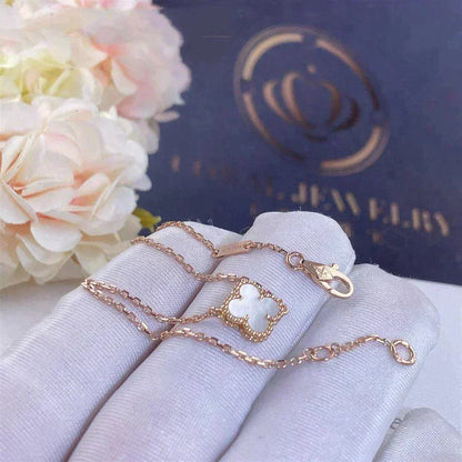[LuckyStar]CLOVER WHITE MOP EINZELNE BLUME ARMBAND