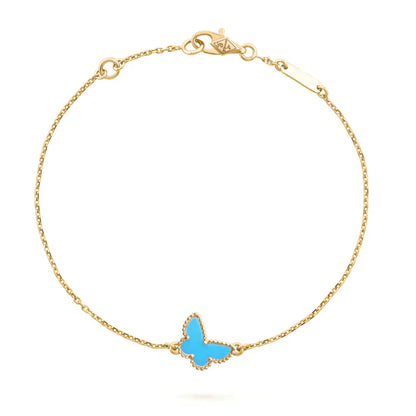 [LuckyStar] BUTTERFLY TÜRKIS SCHMETTERLINGSARMBAND