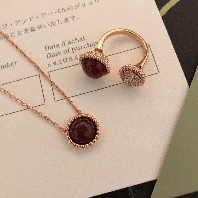 [LuckyStar] PERLEE COULEURS DIAMANT ROSÉGOLD ZWISCHEN DEN FINGERRING
