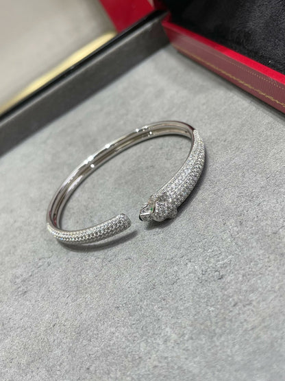 [LuckyStar] PANTHERE VOLLMUNDIGES DIAMANTARMBAND