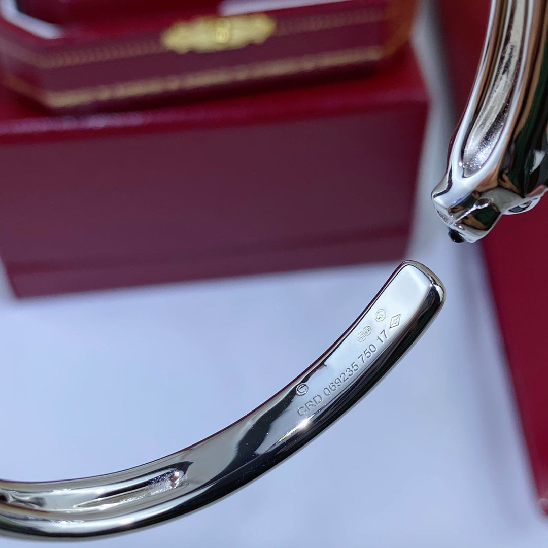 [LuckyStar] PANTHERE SILBER OFFENES ARMBAND