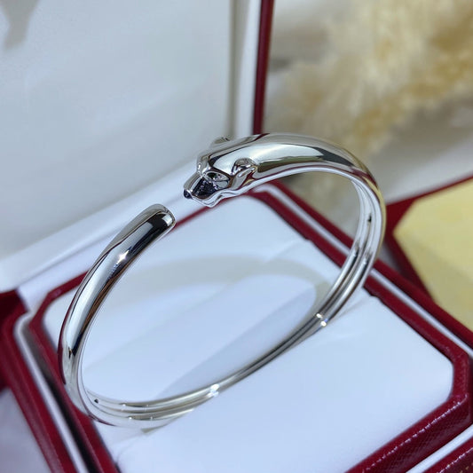 [LuckyStar] PANTHERE SILBER OFFENES ARMBAND