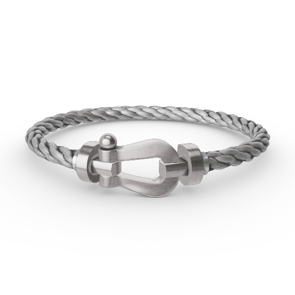 [LuckyStar]FORCE GROSSES HUFEISENARMBAND OHNE DIAMANT SILBER