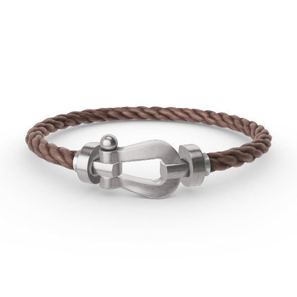 [LuckyStar]FORCE GROSSES HUFEISENARMBAND OHNE DIAMANT SILBER