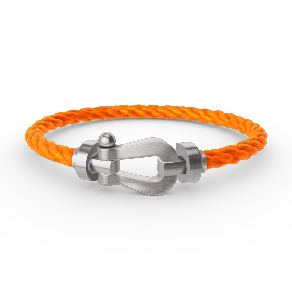 [LuckyStar]FORCE GROSSES HUFEISENARMBAND OHNE DIAMANT SILBER