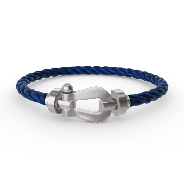 [LuckyStar]FORCE GROSSES HUFEISENARMBAND OHNE DIAMANT SILBER