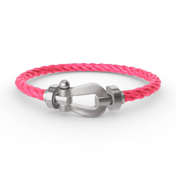 [LuckyStar]FORCE GROSSES HUFEISENARMBAND OHNE DIAMANT SILBER