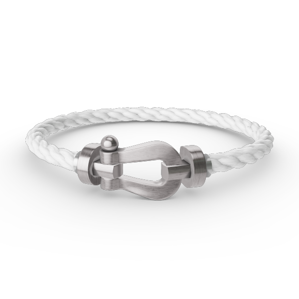 [LuckyStar]FORCE GROSSES HUFEISENARMBAND OHNE DIAMANT SILBER