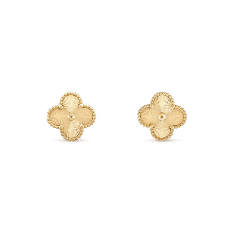 [LuckyStar]CLOVER MEDIUM 1 MOTIVE LASER OHRRINGE