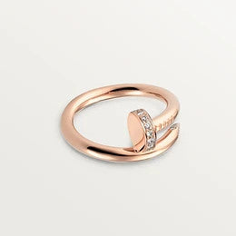 [LuckyStar]JUSTE RING 2,65 MM ROTGOLD DIAMANT