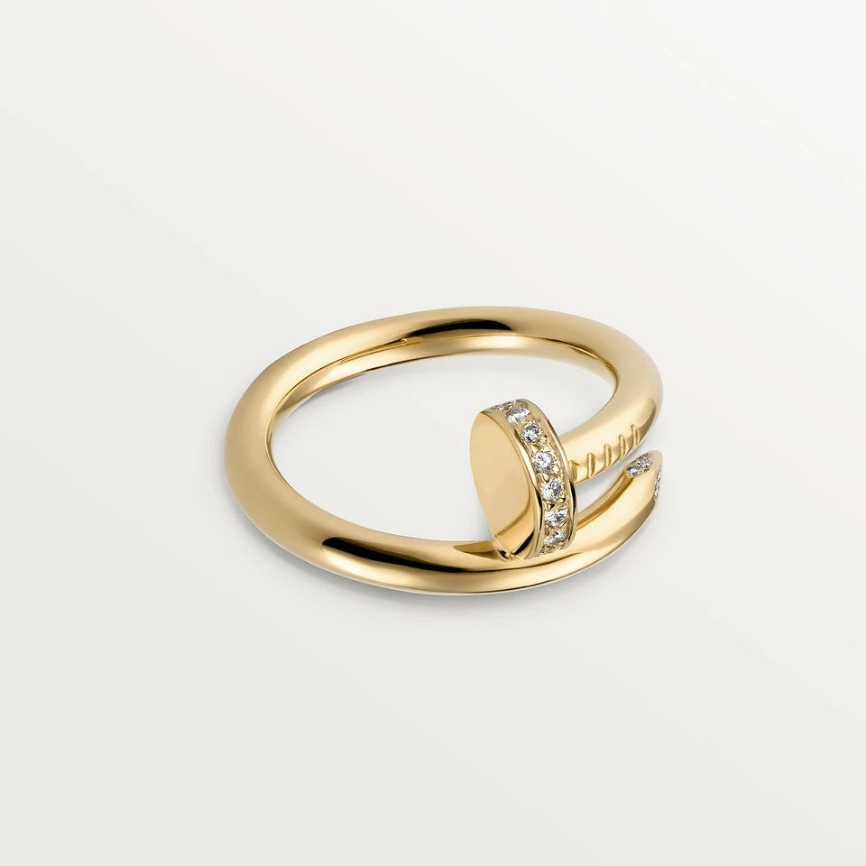 [LuckyStar]JUSTE RING 2,65 MM GOLD DIAMANT