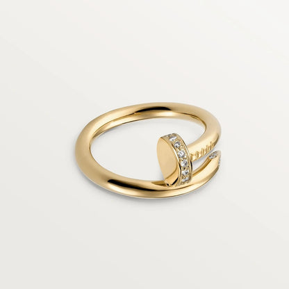 [LuckyStar]JUSTE RING 2,65 MM GOLD DIAMANT