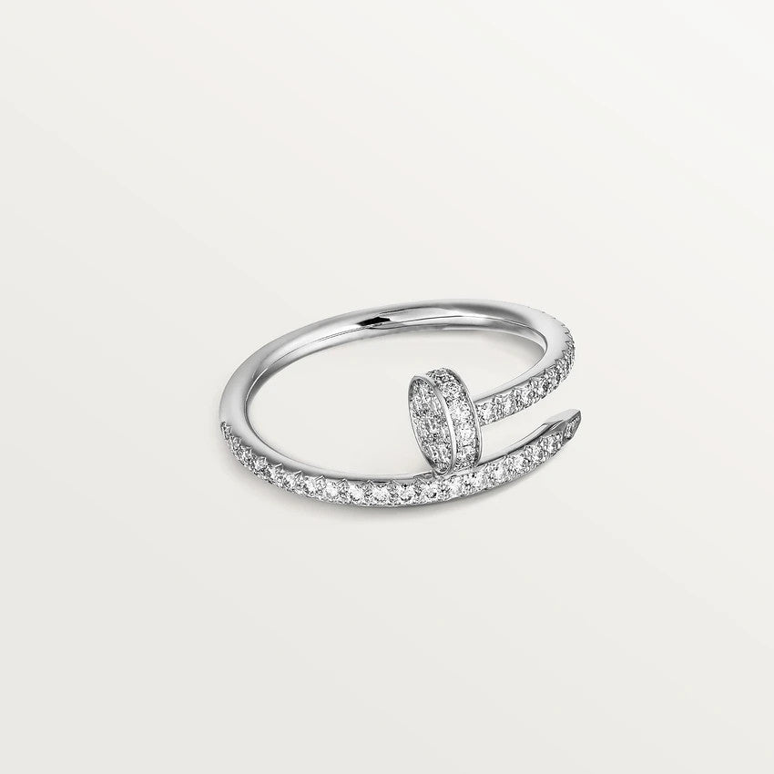 [LuckyStar]JUSTE RING 1,8 MM SILBER DIAMANTEN