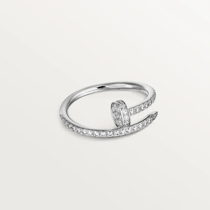 [LuckyStar]JUSTE RING 1,8 MM SILBER DIAMANTEN