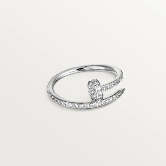 [LuckyStar]JUSTE RING 1,8 MM SILBER DIAMANTEN